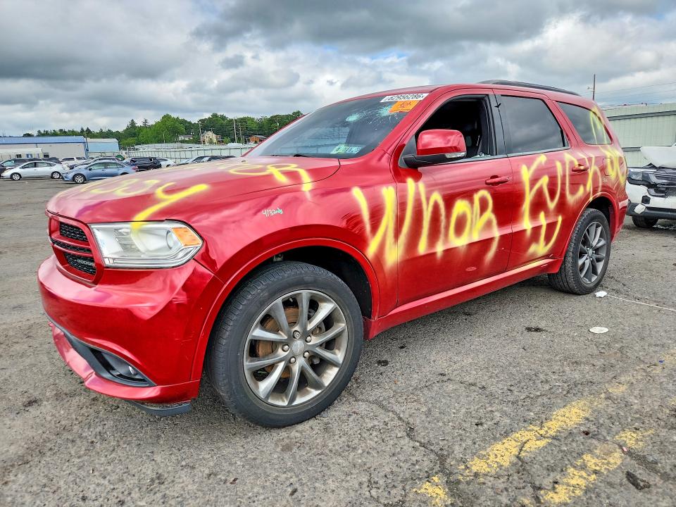 DODGE DURANGO 2018 with VIN 1C4RDJDG6JC187463 - Photo from auction