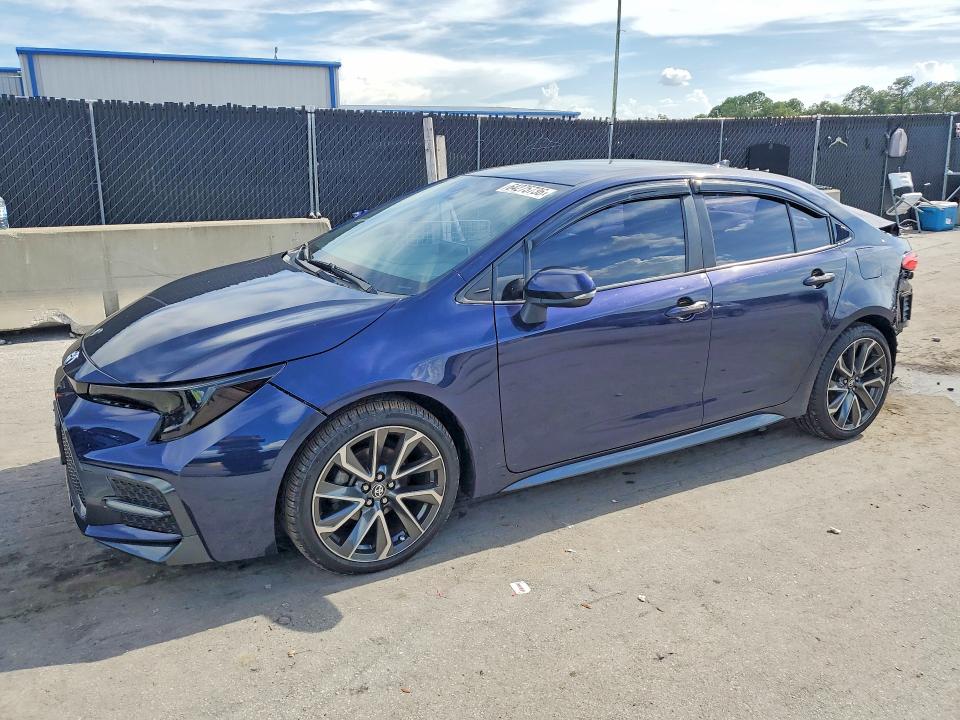 TOYOTA COROLLA 2021 with VIN 5YFS4MCE8MP092496 - Photo from auction