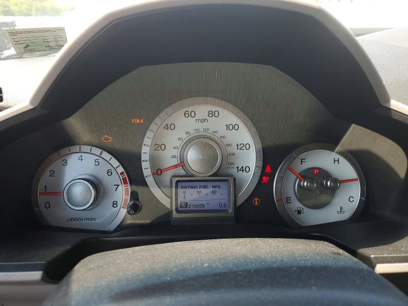 Photo 9 from auction – 2010 HONDA PILOT with VIN 5FNYF4H95AB040105