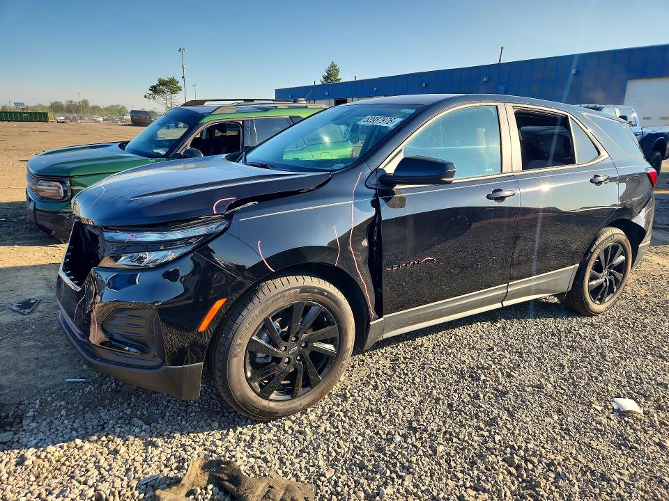 CHEVROLET EQUINOX 2024 with VIN 3GNAXHEGXRL333737 - Photo from auction