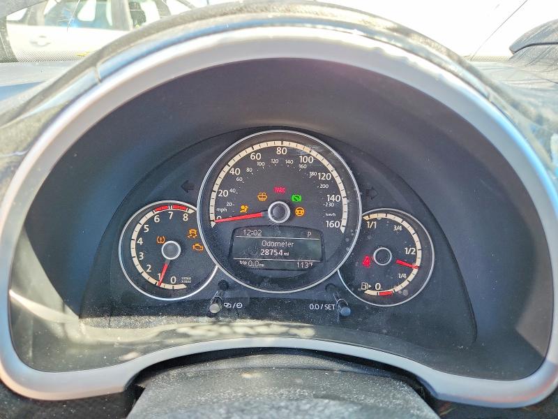 Photo 9 from auction – 2013 VOLKSWAGEN BEETLE with VIN 3VW7T7AT5DM833509