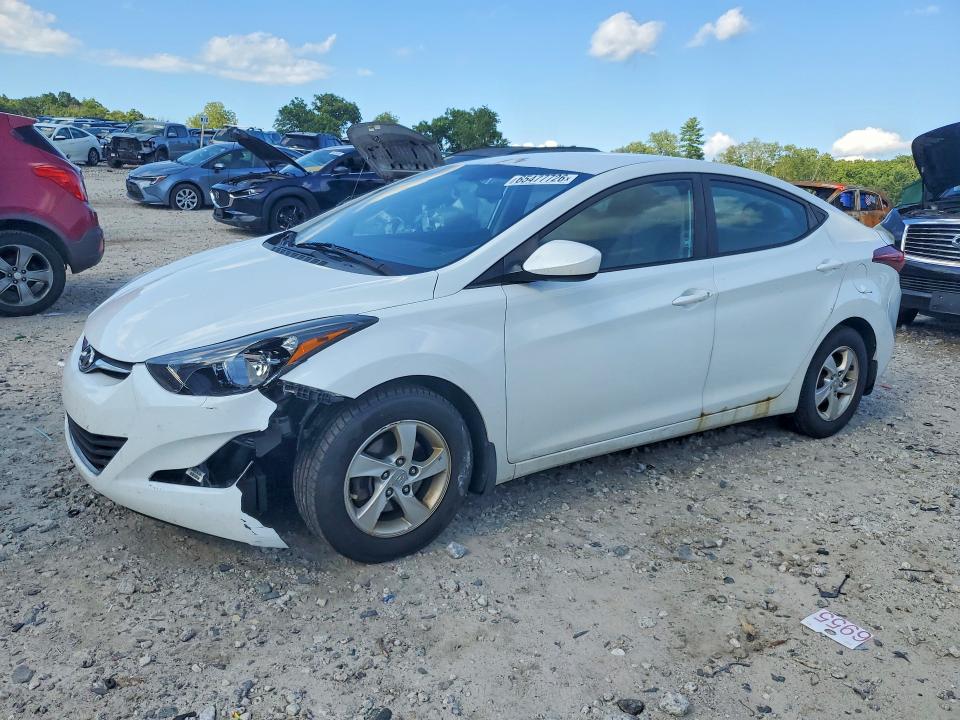 HYUNDAI ELANTRA 2015 with VIN 5NPDH4AEXFH602220 - Photo from auction
