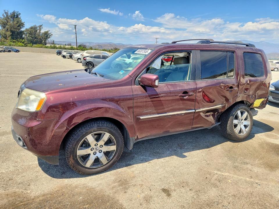HONDA PILOT 2014 with VIN 5FNYF4H94EB002631 - Photo from auction