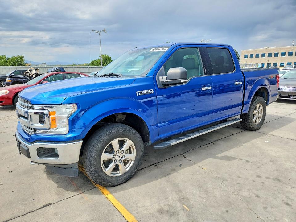 FORD F150 2018 with VIN 1FTEW1EG1JFA04668 - Photo from auction