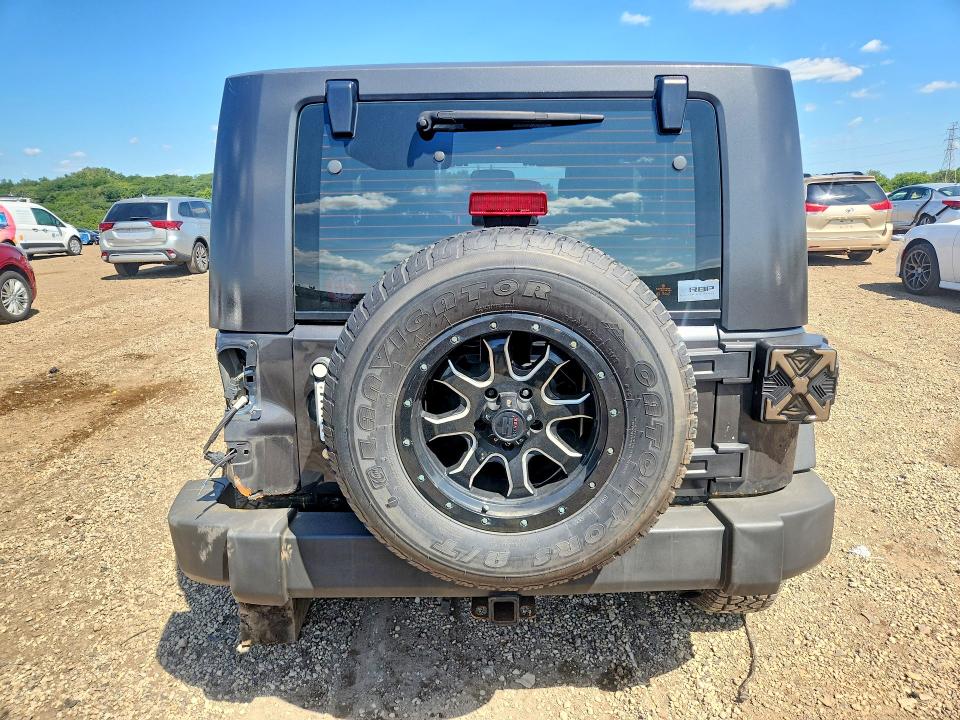 Photo 6 from auction – 2007 JEEP WRANGLER with VIN 1J4FA24197L138452