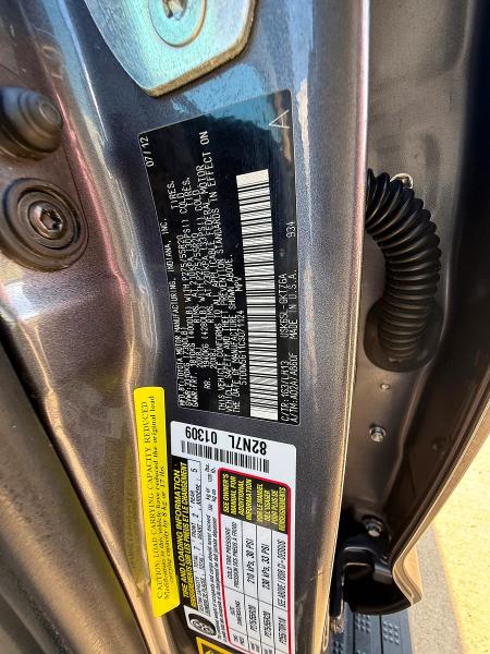 Photo 10 from auction – 2012 TOYOTA SEQUOIA with VIN 5TDDW5G11CS071124