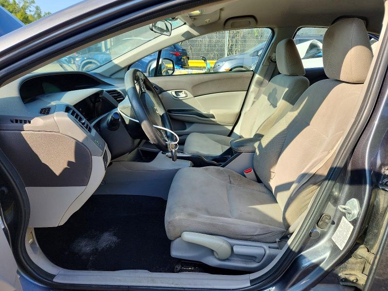 Photo 7 from auction – 2012 HONDA CIVIC with VIN 19XFB2F51CE343138