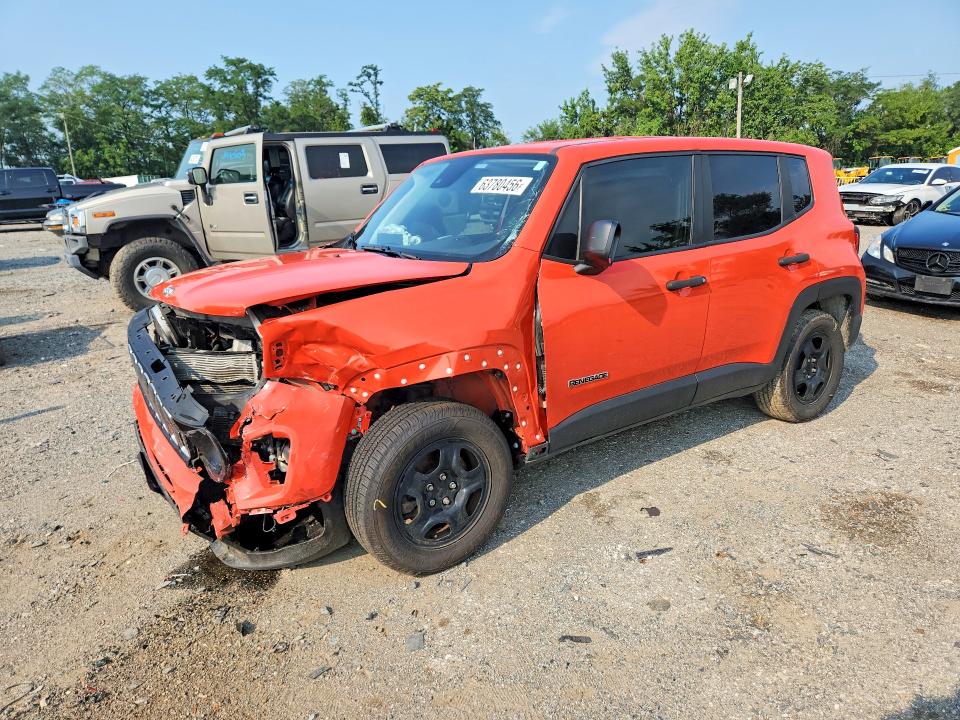 JEEP RENEGADE 2021 with VIN ZACNJDAB8MPN28442 - Photo from auction