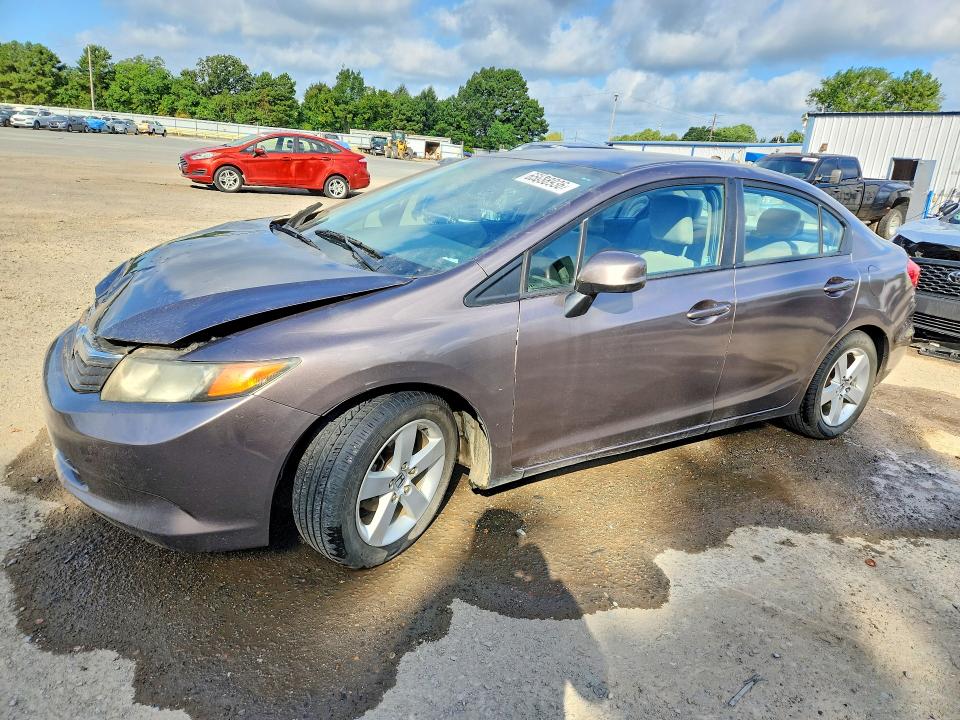 HONDA CIVIC 2012 with VIN 2HGFB2F56CH566216 - Photo from auction