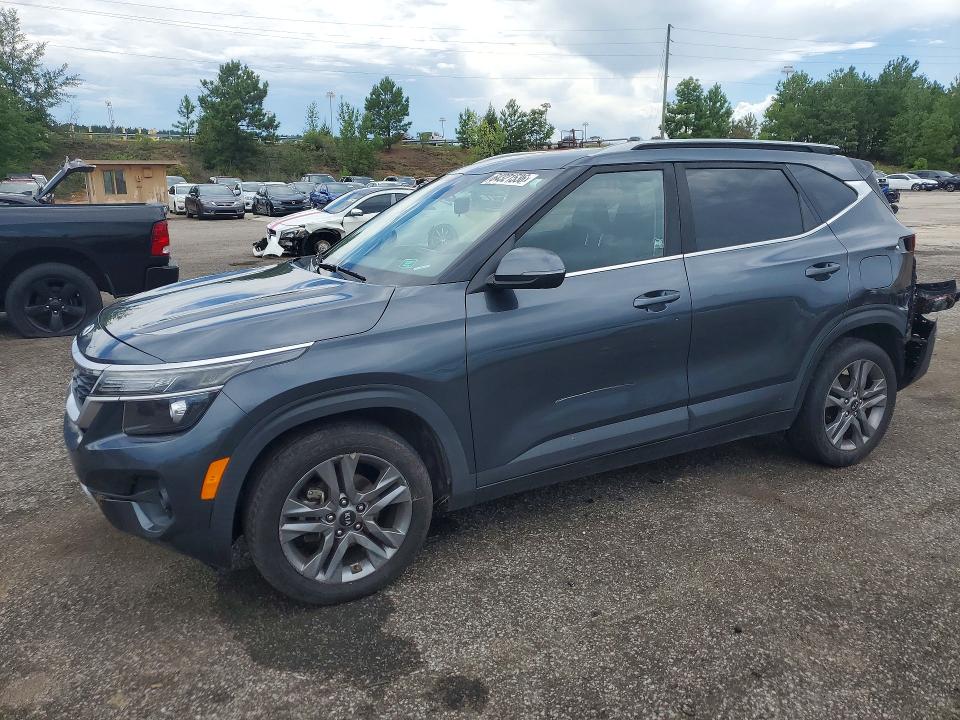 KIA SELTOS 2021 with VIN KNDEU2AA1M7108606 - Photo from auction