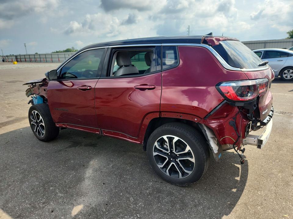 Photo 2 from auction – 2022 JEEP COMPASS with VIN 3C4NJDCB9NT108473