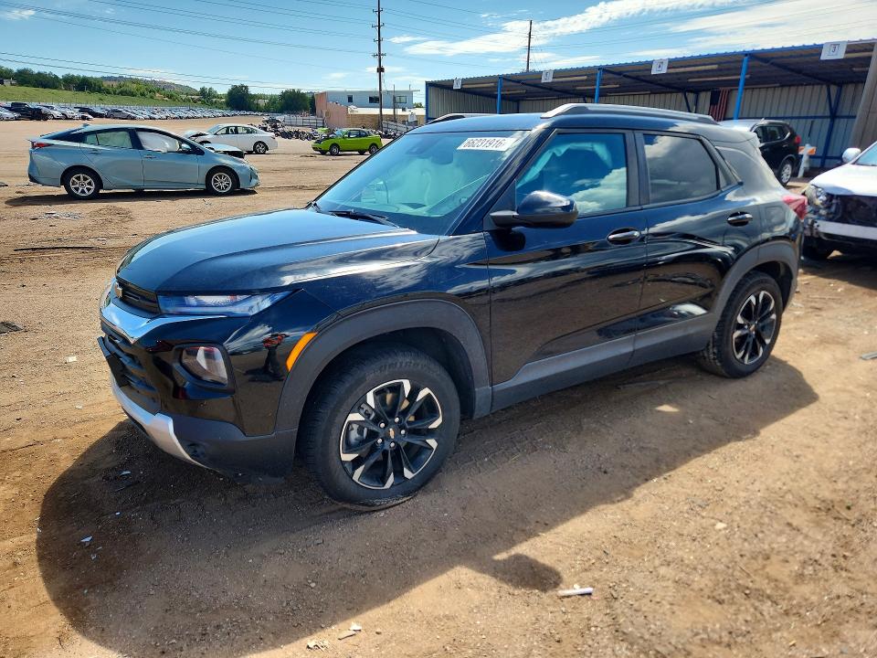 Photo 1 from auction – 2021 CHEVROLET TRAILBLAZER with VIN KL79MRSL3MB123600