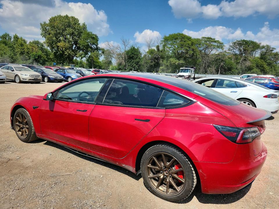 Photo 2 from auction – 2022 TESLA MODEL 3 with VIN 5YJ3E1EC4NF202940
