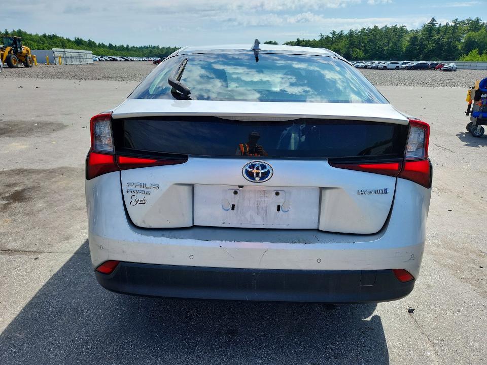 Photo 6 from auction – 2021 TOYOTA PRIUS with VIN JTDL9MFU4M3024360