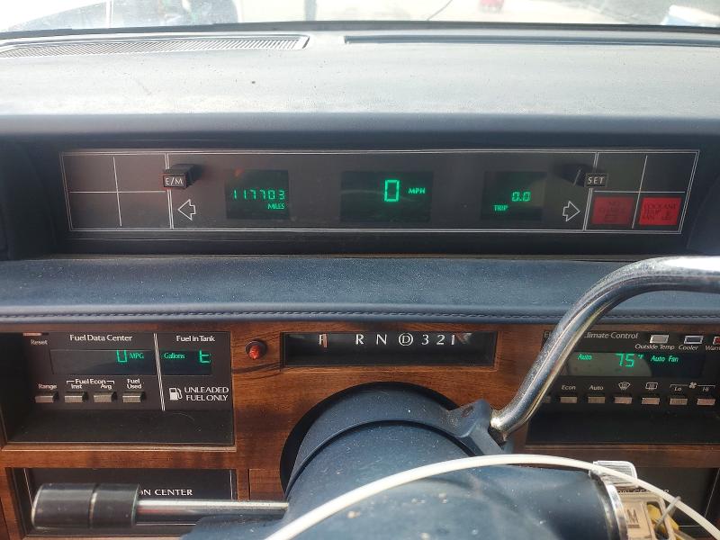 Photo 9 from auction – 1988 CADILLAC DEVILLE with VIN 1G6CD1150J4301933