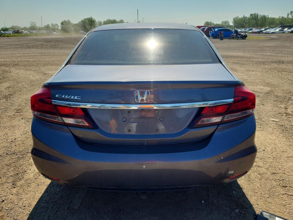 Photo 6 from auction – 2015 HONDA CIVIC with VIN 2HGFB2E4XFH033010