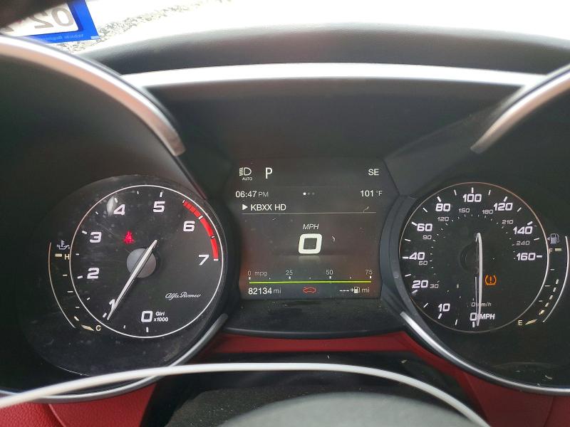 Photo 9 from auction – 2018 ALFA ROMEO GIULIA with VIN ZARFAECN7J7566988