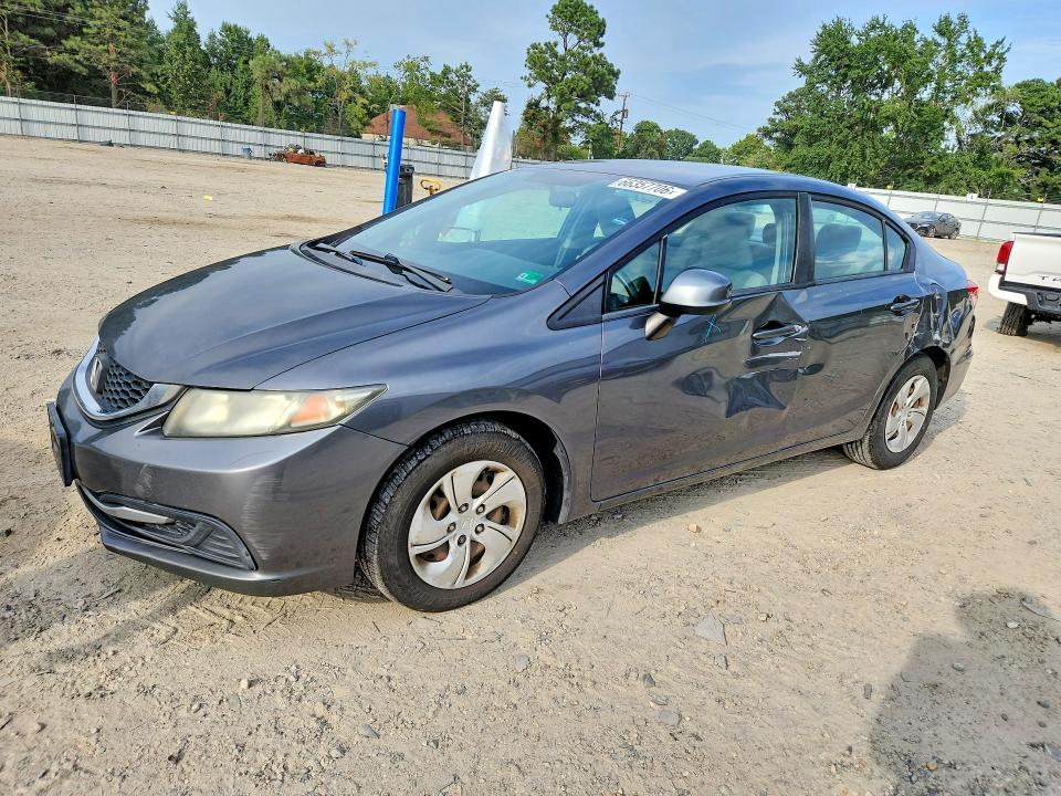 HONDA CIVIC 2013 with VIN 2HGFB2F58DH573508 - Photo from auction