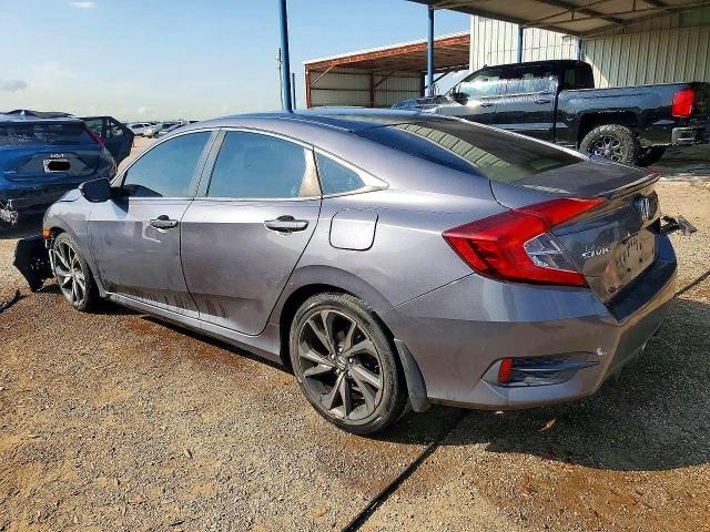 Photo 2 from auction – 2020 HONDA CIVIC with VIN 19XFC2F8XLE008645
