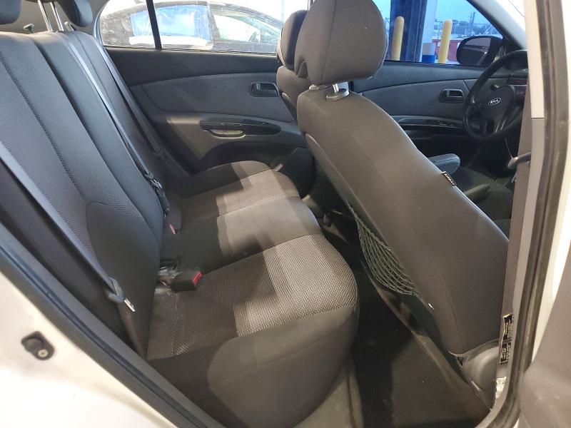 Photo 10 from auction – 2010 KIA RIO with VIN KNADH4A32A6643438