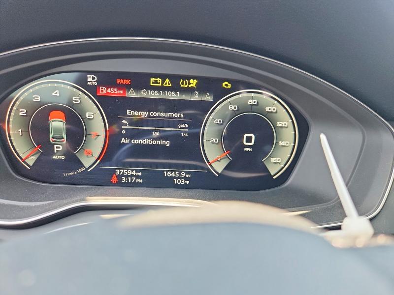Photo 9 from auction – 2023 AUDI Q5 with VIN WA1EAAFY4P2054917
