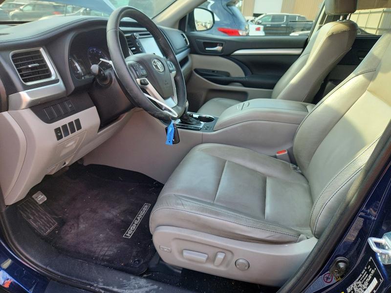 Photo 7 from auction – 2016 TOYOTA HIGHLANDER with VIN 5TDJKRFH7GS291085