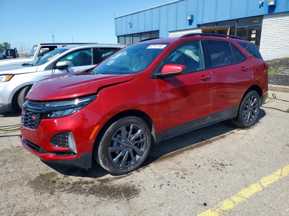 CHEVROLET EQUINOX 2024 with VIN 3GNAXMEG1RS213825 - Photo from auction