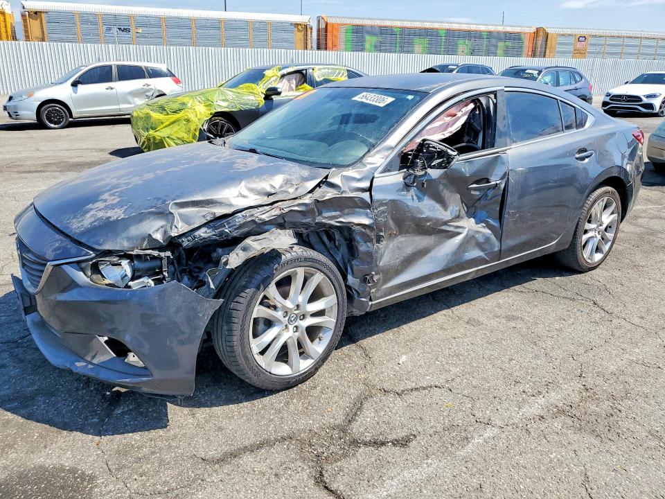 MAZDA 6 2014 with VIN JM1GJ1V69E1162225 - Photo from auction