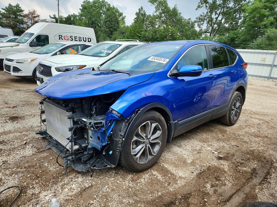HONDA CR-V 2021 with VIN 7FARW2H88ME014638 - Photo from auction