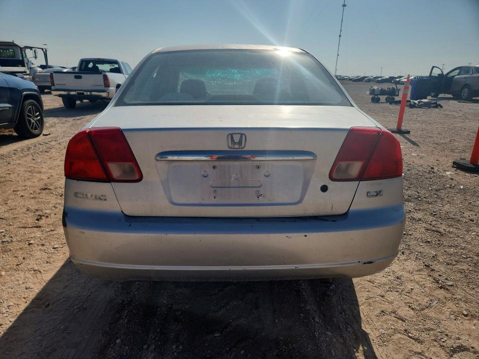 Photo 6 from auction – 2002 HONDA CIVIC with VIN 2HGES16522H511346