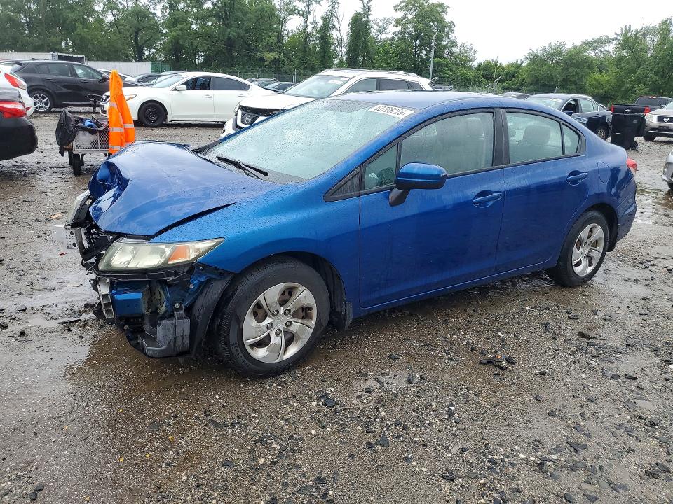 HONDA CIVIC 2015 with VIN 19XFB2F57FE201865 - Photo from auction