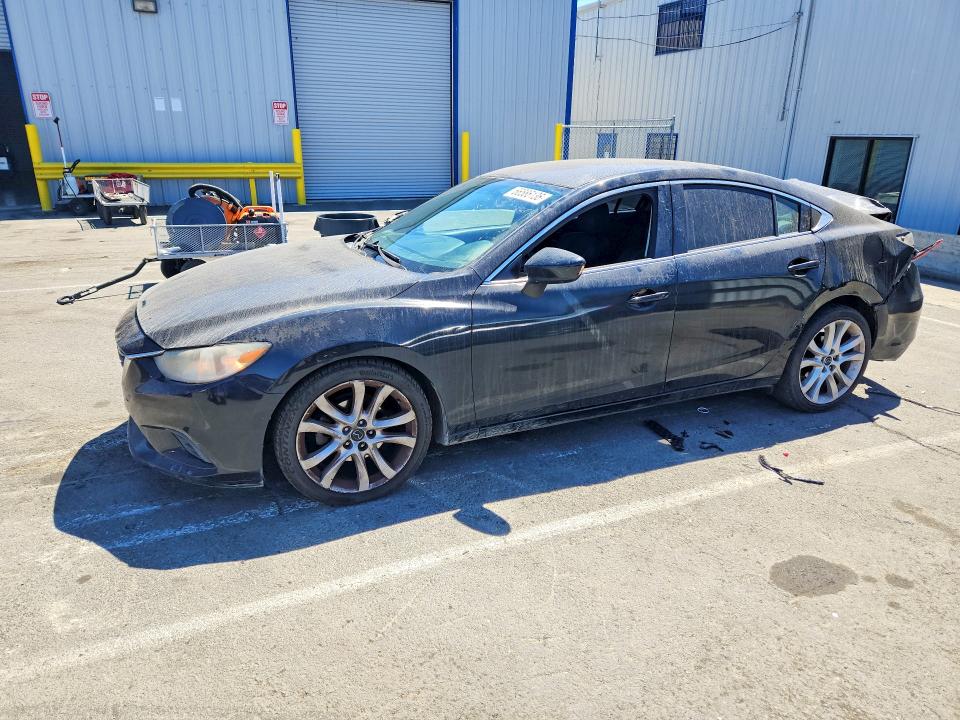 MAZDA 6 2015 with VIN JM1GJ1V51F1222135 - Photo from auction