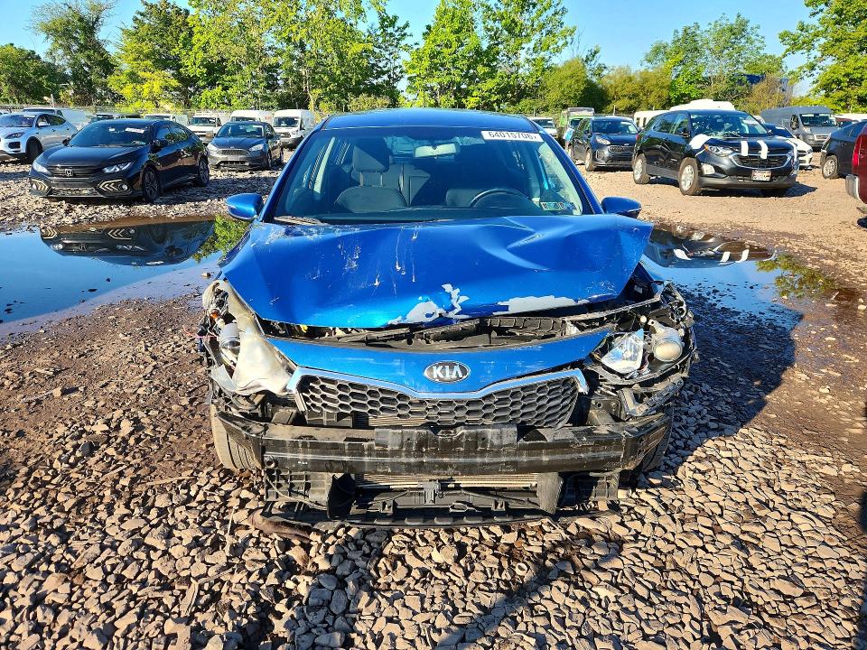 Photo 5 from auction – 2014 KIA FORTE with VIN KNAFX5A81E5247090