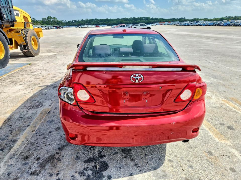 Photo 6 from auction – 2009 TOYOTA COROLLA with VIN 2T1BU40E39C048630