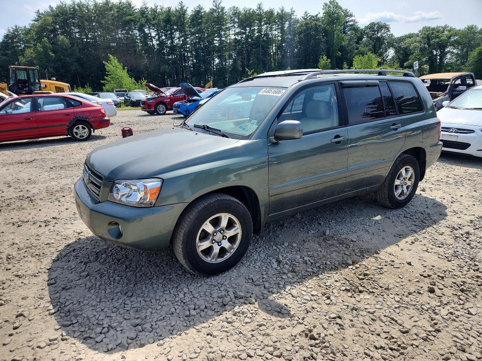 TOYOTA HIGHLANDER 2005 with VIN JTEEP21A050133980 - Photo from auction