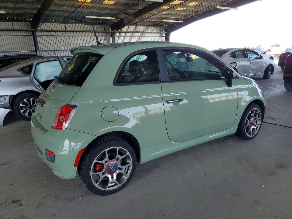 Photo 3 from auction – 2013 FIAT 500 with VIN 3C3CFFBR5DT618745