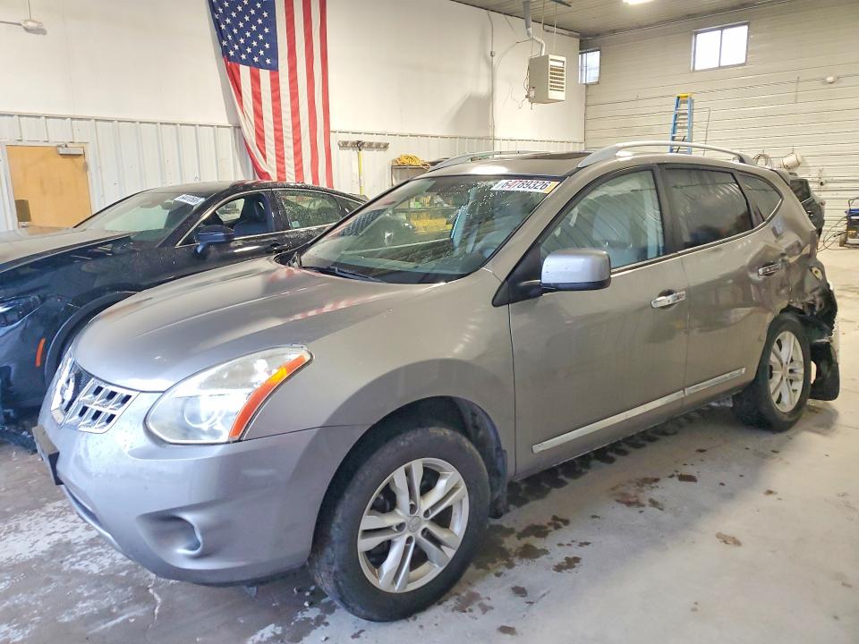 NISSAN ROGUE 2013 with VIN JN8AS5MV2DW124702 - Photo from auction