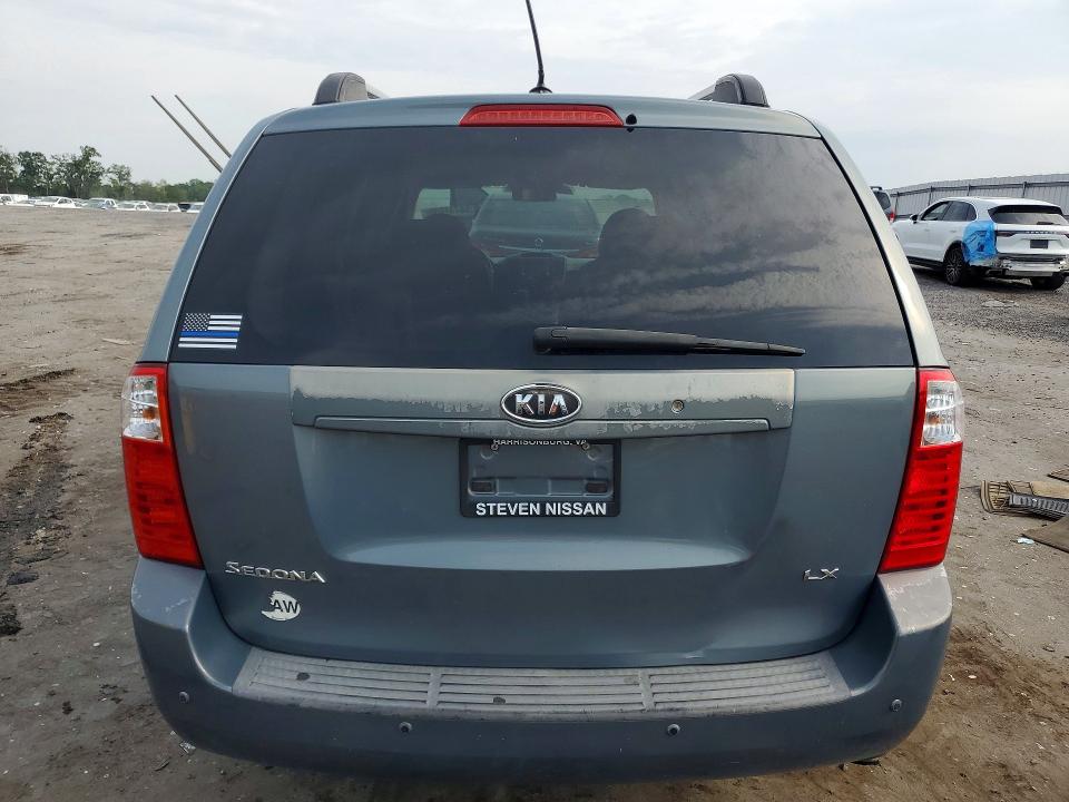 Photo 6 from auction – 2009 KIA SEDONA with VIN KNDMB233X96273969