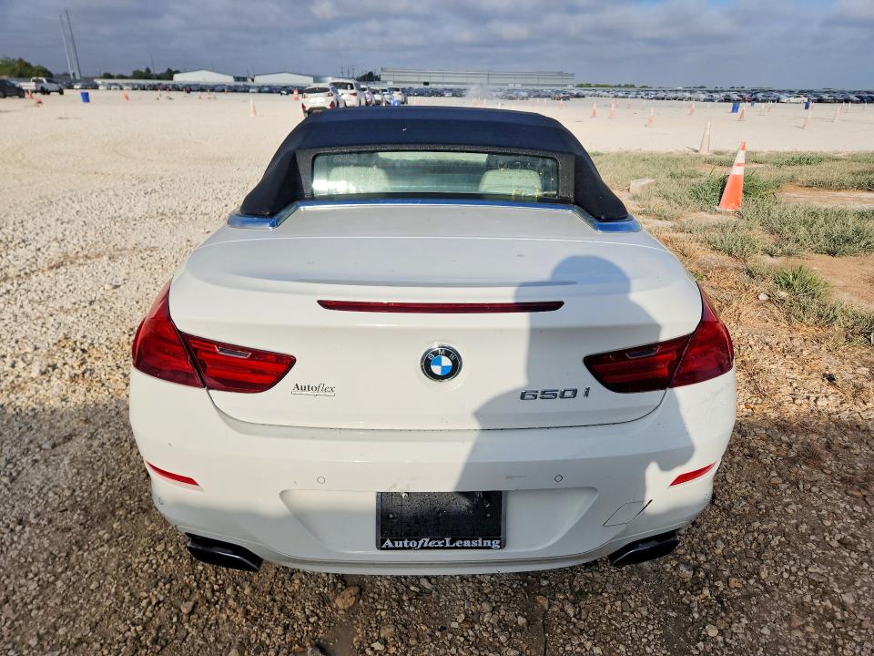 Photo 6 from auction – 2012 BMW 650 with VIN WBALZ3C59CDL70840