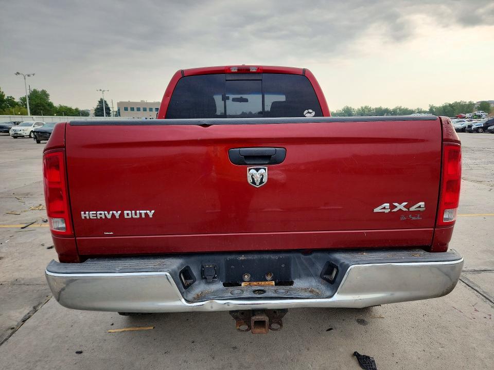 Photo 6 from auction – 2006 DODGE RAM 2500 with VIN 3D7KS28C86G148890