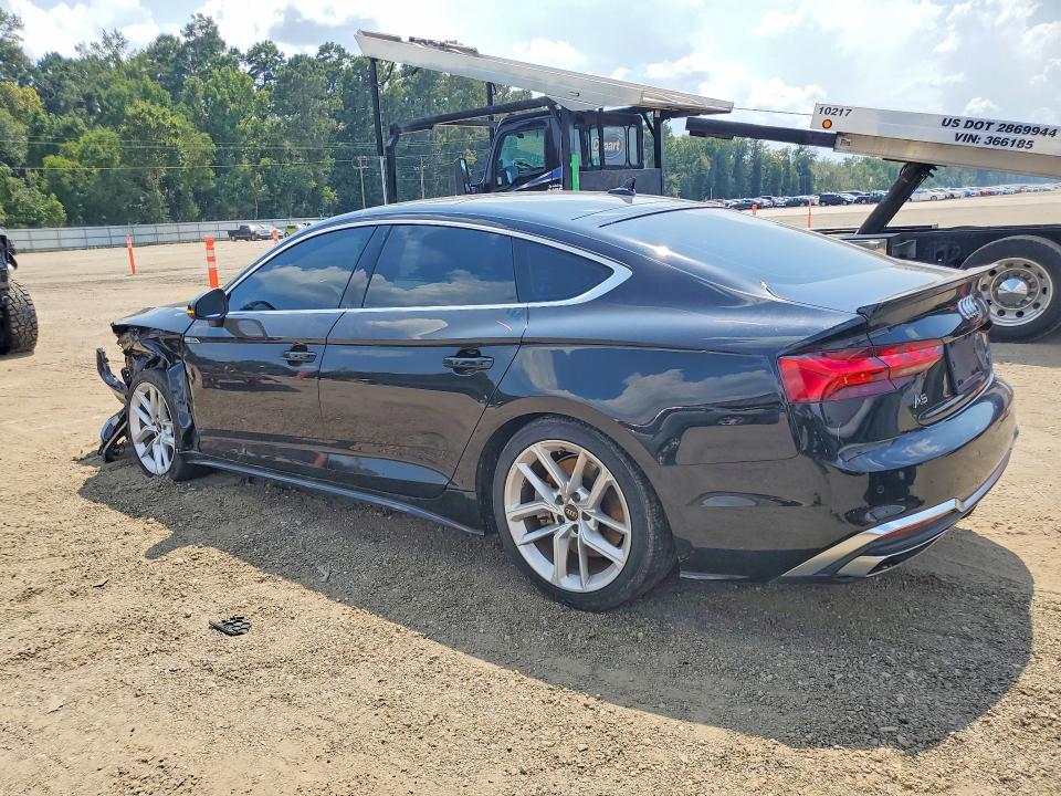 Photo 2 from auction – 2024 AUDI A5 with VIN WAUFACF58RA080471