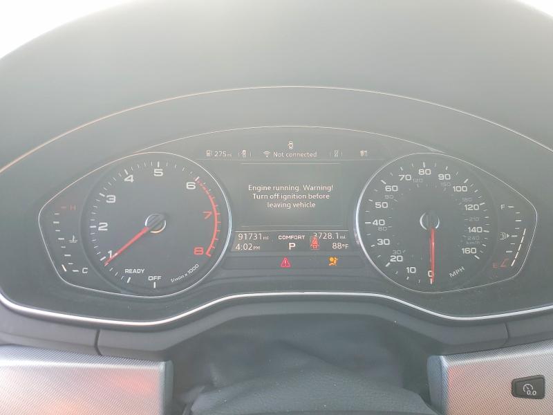 Photo 9 from auction – 2017 AUDI A4 with VIN WAUANAF49HN020278