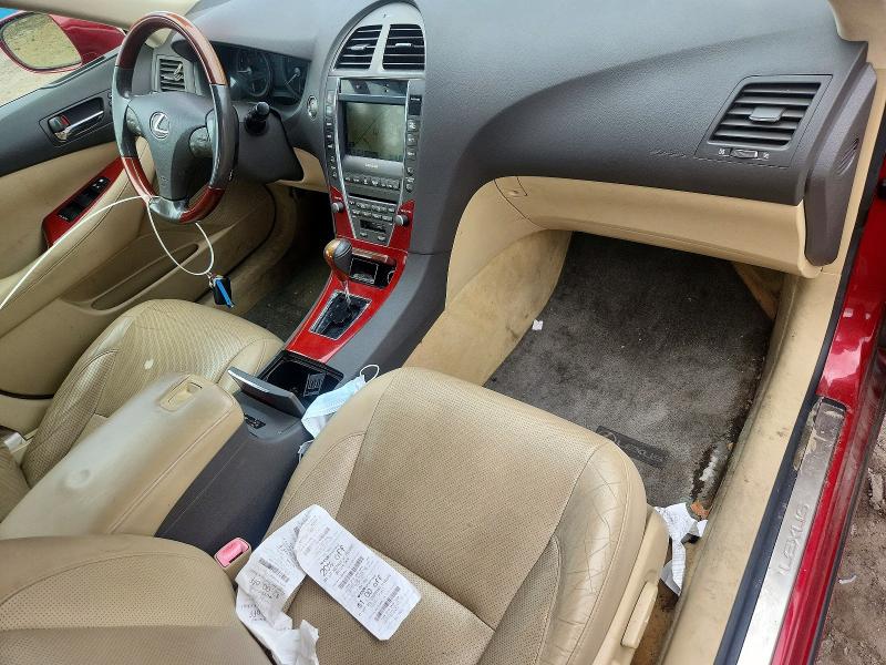 Photo 8 from auction – 2009 LEXUS ES with VIN JTHBJ46G792308333