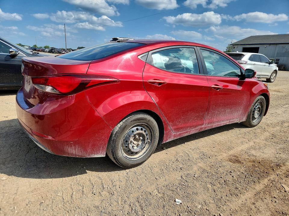 Photo 3 from auction – 2016 HYUNDAI ELANTRA with VIN 5NPDH4AE3GH693705
