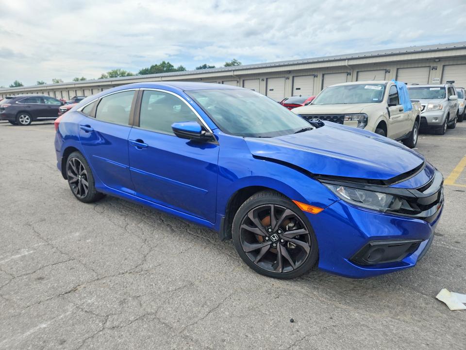 Photo 4 from auction – 2020 HONDA CIVIC with VIN 2HGFC2F80LH596223