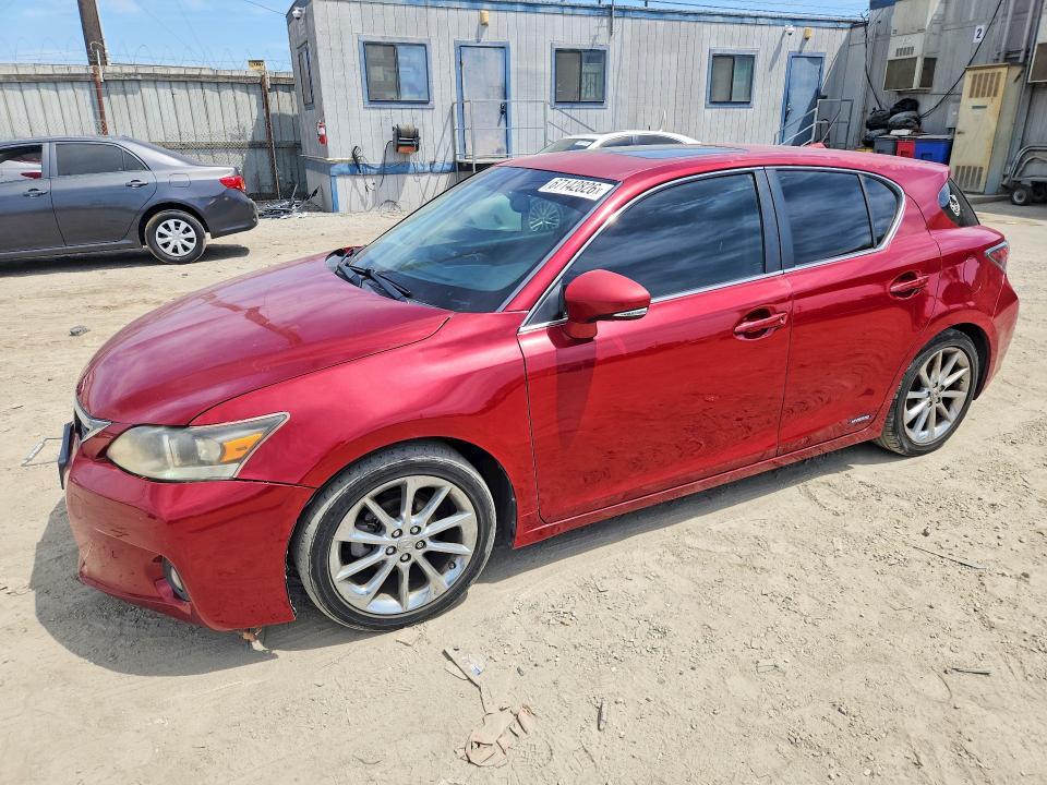 LEXUS CT 2012 with VIN JTHKD5BH2C2107829 - Photo from auction