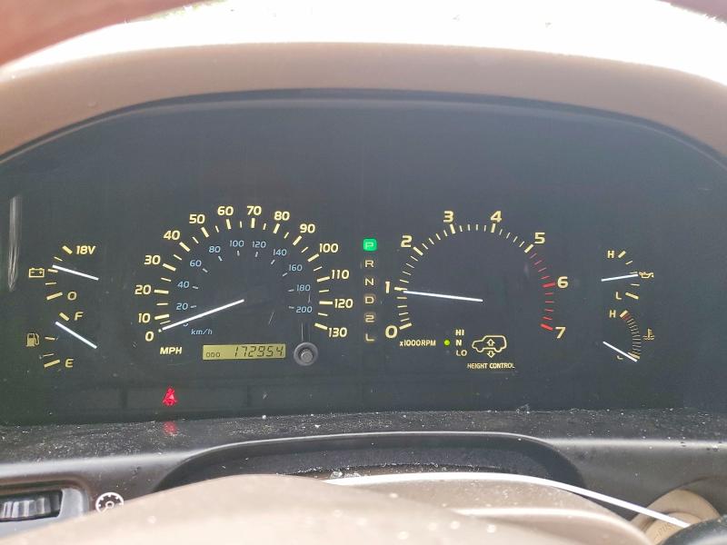 Photo 9 from auction – 2000 LEXUS LX with VIN JT6HT00W2Y0114146