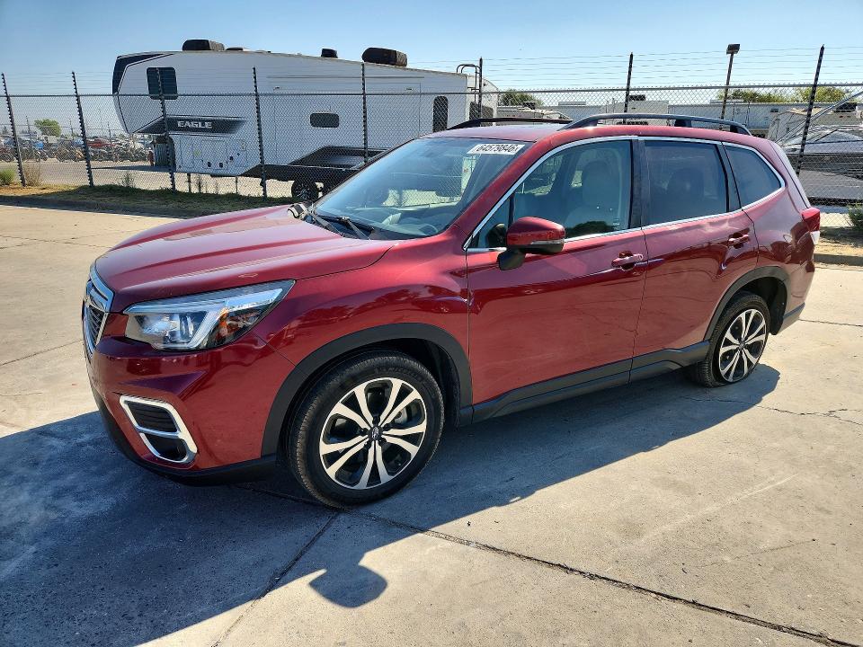SUBARU FORESTER 2020 with VIN JF2SKASC6LH515494 - Photo from auction
