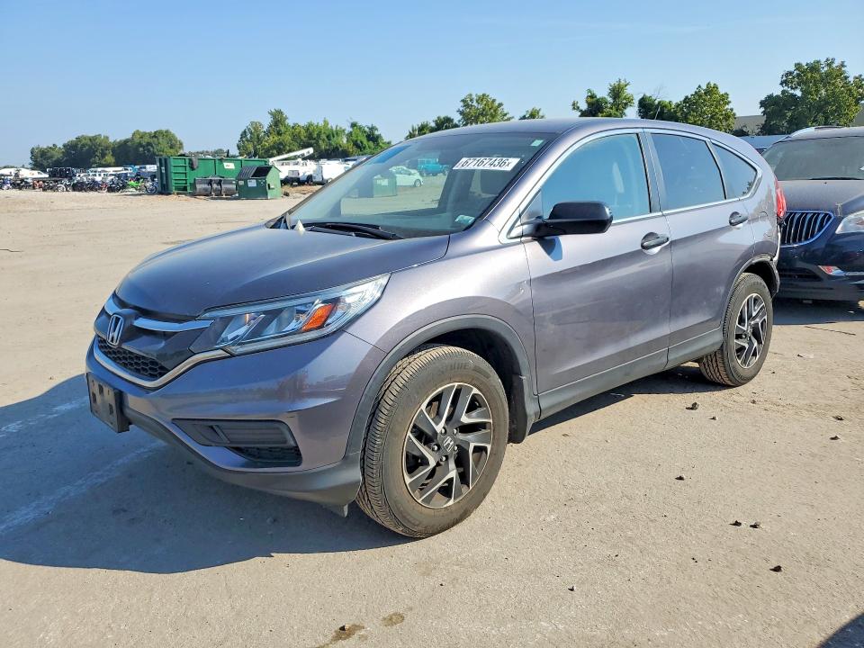 HONDA CR-V 2016 with VIN 5J6RM4H44GL049747 - Photo from auction