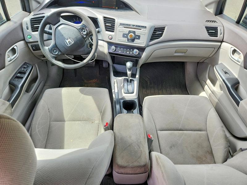 Photo 8 from auction – 2012 HONDA CIVIC with VIN 2HGFB2F58CH554083